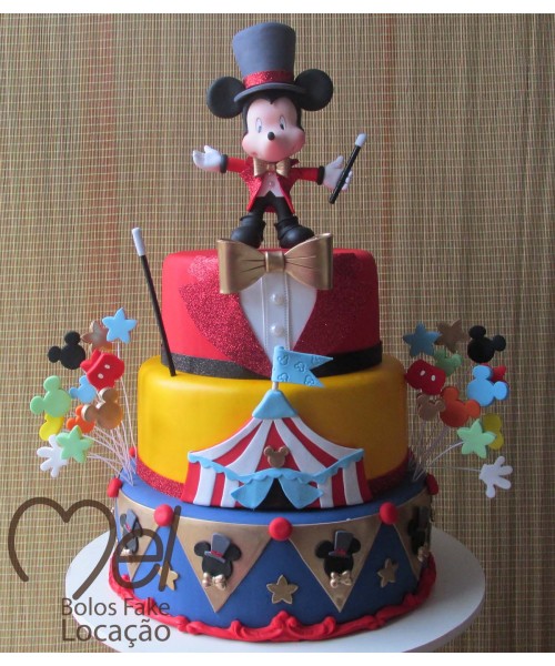 Bolo Mickey Circo